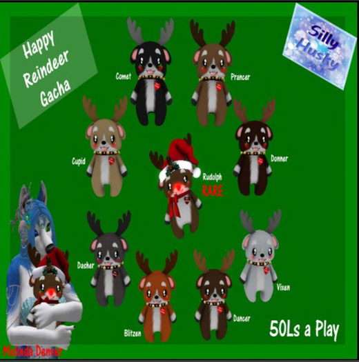 Happy Blitzen Plushie
