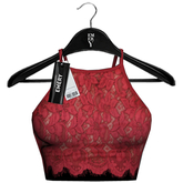 Emery Haemi Bralet Red