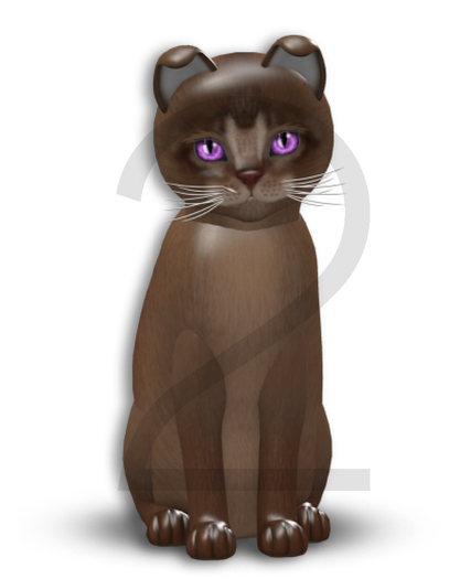 KittyCatS Box - 9T-M Abyssinian Ruddy - Normal / Porcelain - Plush