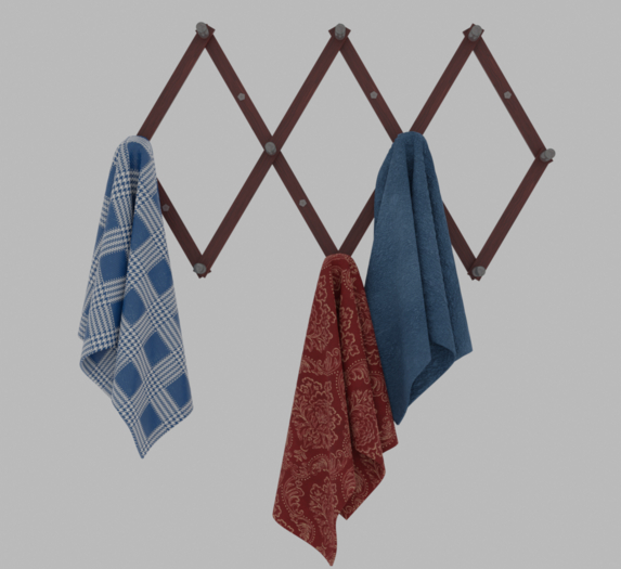 :: unhinged :: Hanging Towel Set C/M/T (crate)