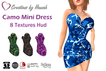 [CBH] Camo Mini Dress