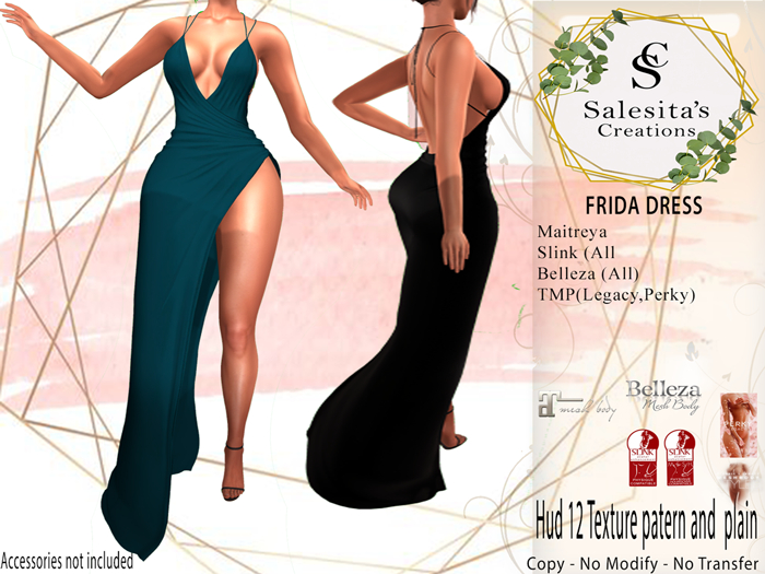.Dress Frida *Salesita's Creations**SC* Box.