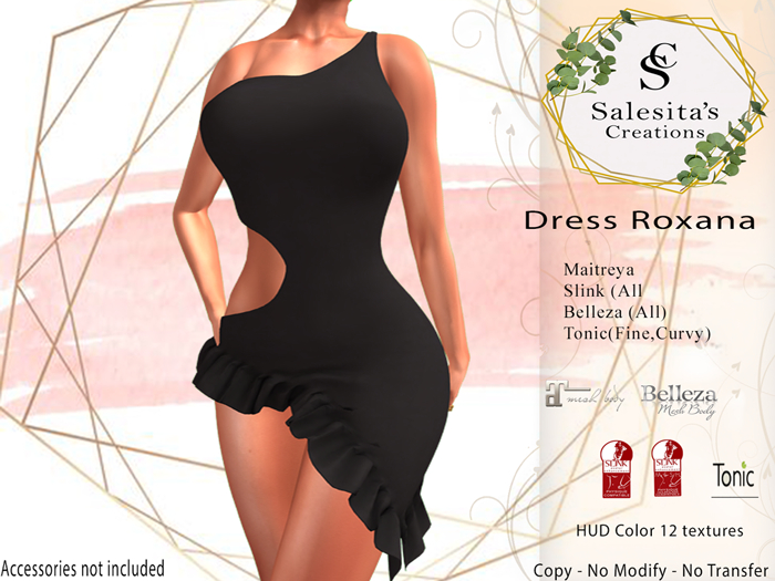 .Dress Roxana*Salesita's Creations* Box.