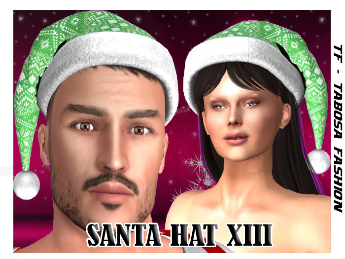 [TF] SANTA HAT -  Unisex - XIII