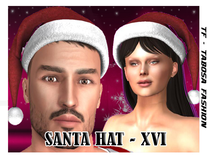 [TF] SANTA HAT -  Unisex - XVI