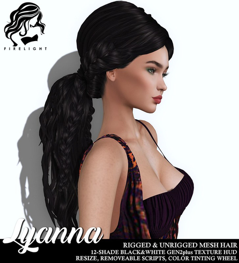 !!Firelight!! Lyanna Gen2plus Black&White - wear