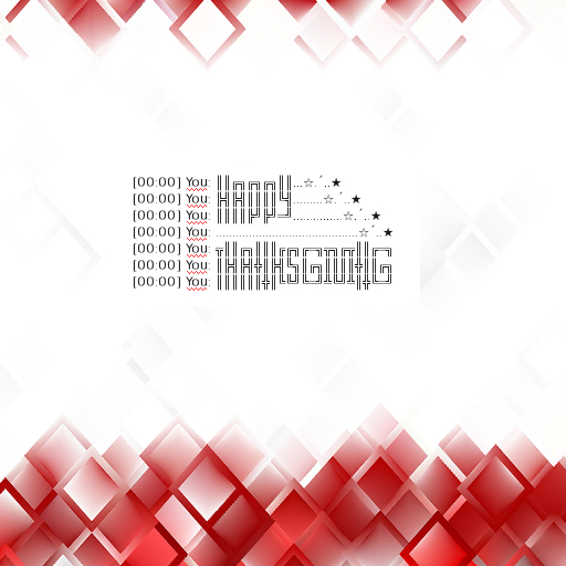 =Gesture HAPPY THANKSGIVING!!