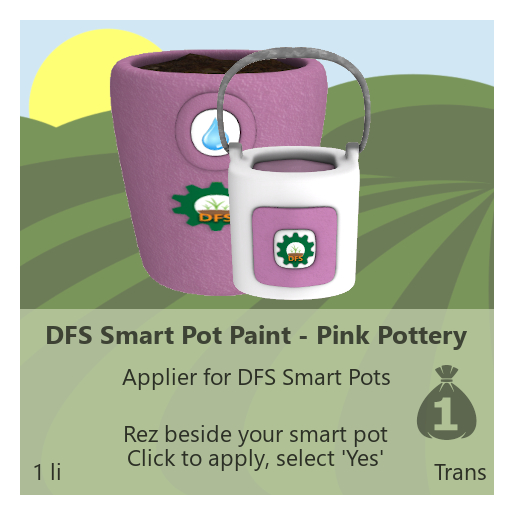 DFS Smart Pot Paint - Pink Pottery
