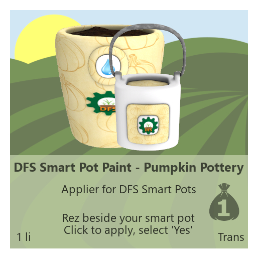 DFS Smart Pot Paint - Pumpkin Pottery