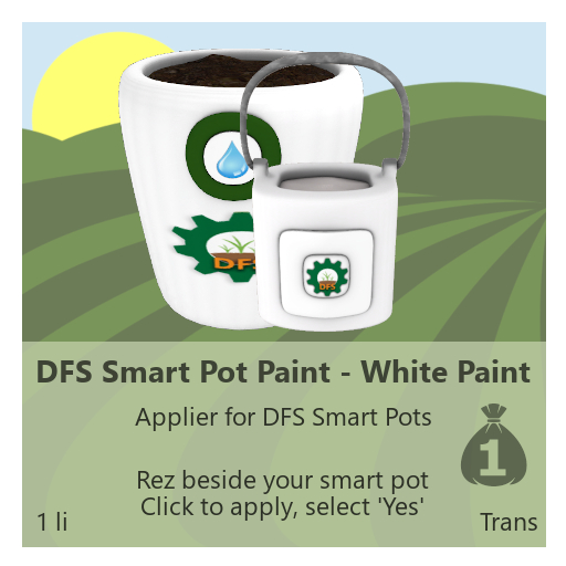DFS Smart Pot Paint - White Paint