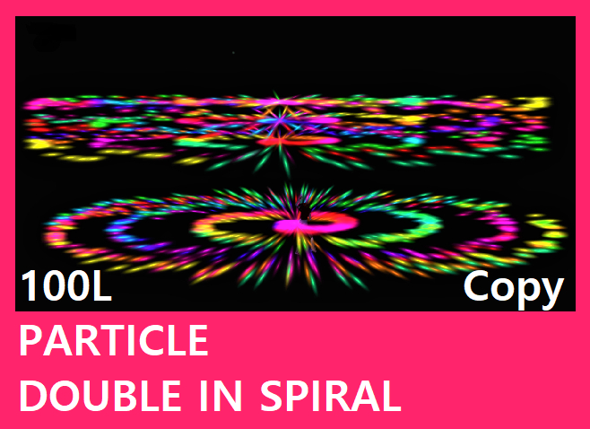 PARTICLE DOUBLE IN SPIRAL