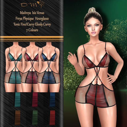 DM ~ Anemona Dress Fishnet