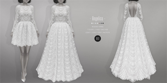 DEMO: BEO - Angelica wedding gowns