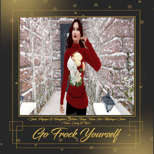 GFY-Baby Angel-Red Sweater {Wear Me}