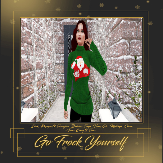 GFY-Santa With Gifts Sweater {Wear Me}