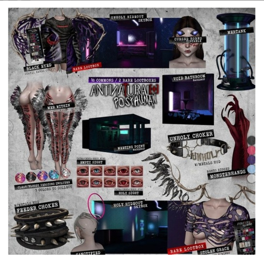 ANTINATURAL[+] Post-Human / Mer Within / PINK / MAITREYA