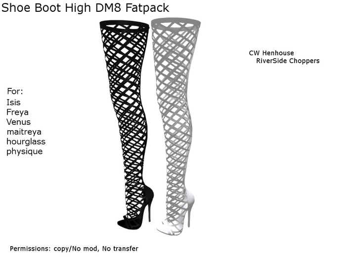 [CW] -Shoe Boot High DM8 Fatpack-BOX