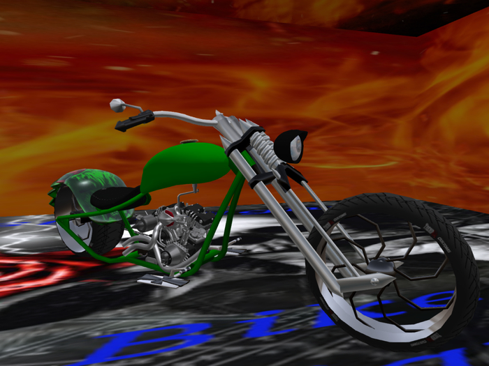 The Mean Green Chopper