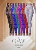 GAW Kinsey Lace Leggings FATPACK