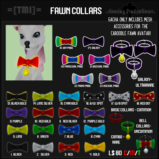 =[TMI]= Caboodle Fawn Collar - Blue (Rez to unpack!)