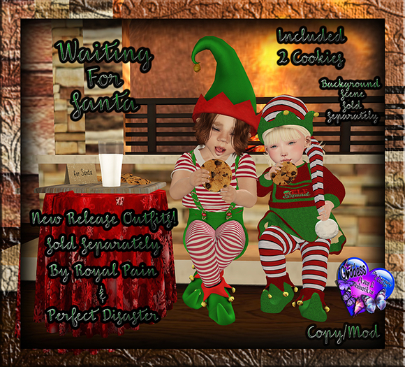 GP&D/P&A - Waiting for Santa - Bento Poses Only