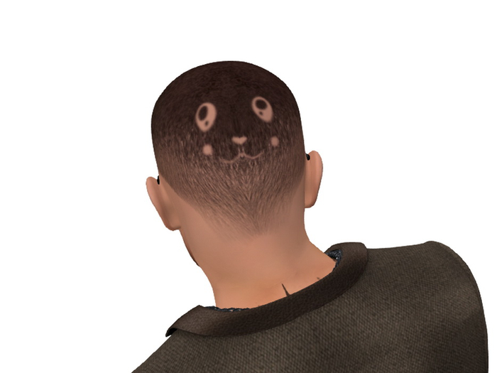 [Px] Picatchu head tattoo tintable BOM