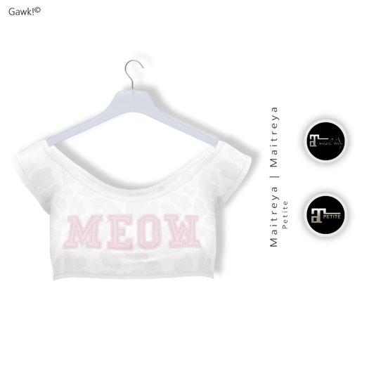 GAWK! "Diana" Shirt WHITE | for Maitreya | Maitreya Petite