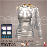 Baiastice_Sascha Dress & Sweater-Silver