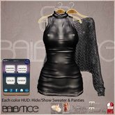 Baiastice_Sascha Dress & Sweater-Onyx