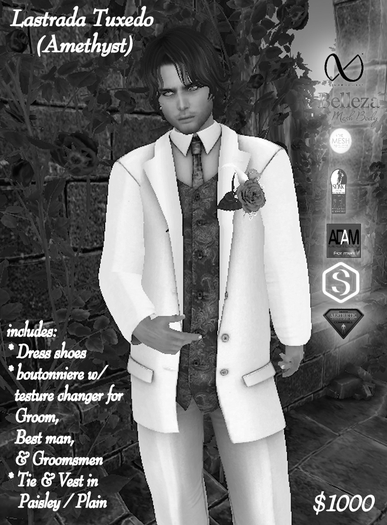 Latrada White Tuxedo DEMO