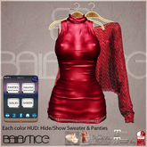 Baiastice_Sascha Dress & Sweater-Blood