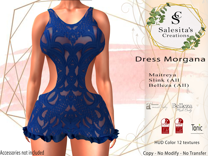 .DEMO Dress Morgana  *Salesita's Creations* Box.