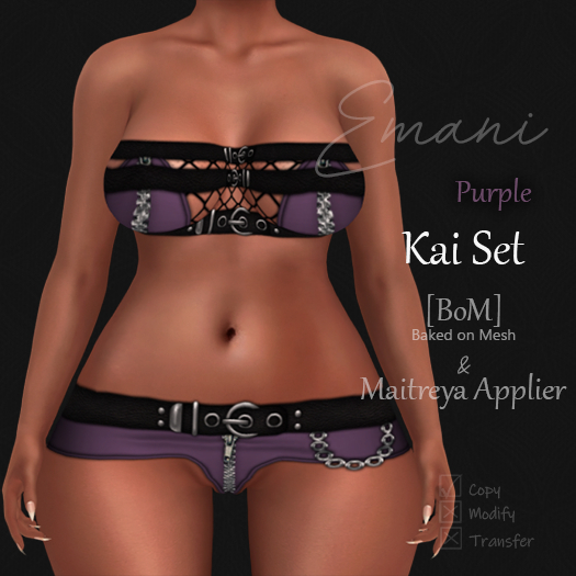 Emani - Kai Set (Purple)