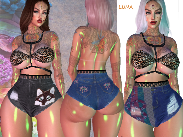 :::BEL FIORE:: LUNA  SHORT FATPACK