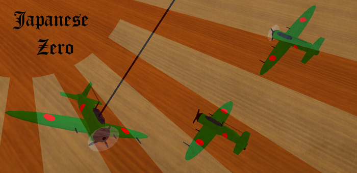 Mitsubishi Zero Scale Model