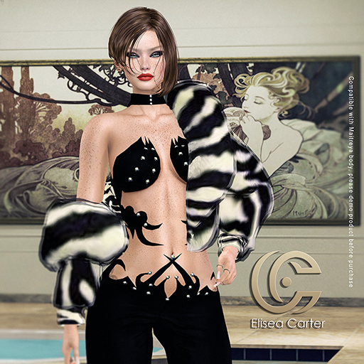 Ecological FUR Zebra "Elisea Carter"