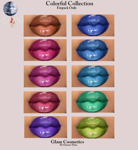 ***Glam Makeup (Colorful Collection GENUS)***