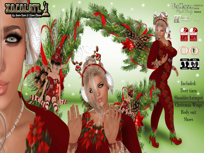 santas deer