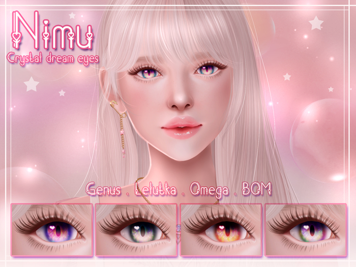 NIMU - Crystal dream eyes - ORANGE