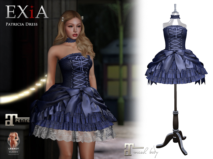 * EXiA * Patricia Dress Navy