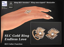 SLC Gold Ring Endless Love RLV