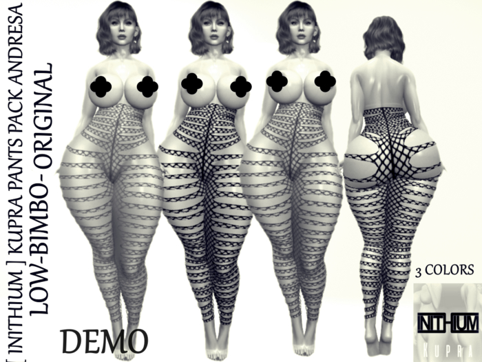 [ INITHIUM ] KUPRA PANTS PACK ANDRESA-LAW-BIMBO-ORIGINAL DEMO