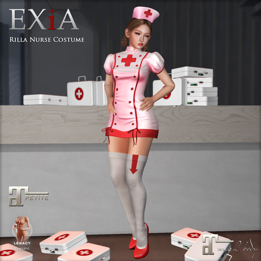 * EXiA * Rilla Pink Nurse Costume