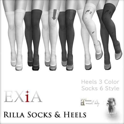 * EXiA * Rilla Socks & Heels DEMO