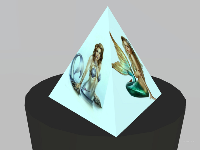 Mermaid Pyramid Knick Knack