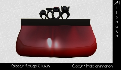MiTSouKo Clutch Glossy Rouge