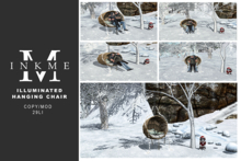 ::InkMe:: Illuminated Hanging Chair