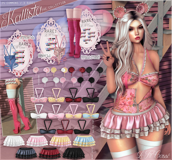{le fil casse} Kallista - Complete Set w/ RARES - Maitreya