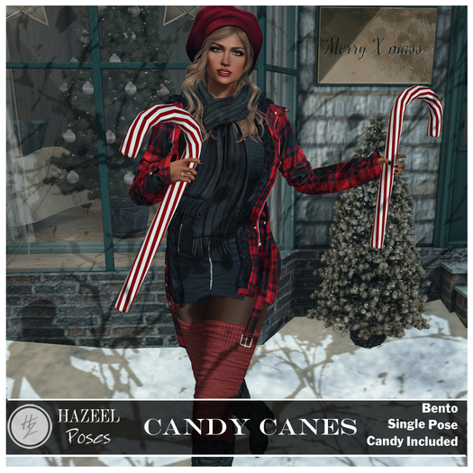 .::Hazeel::. Candy canes ~Bento Pose