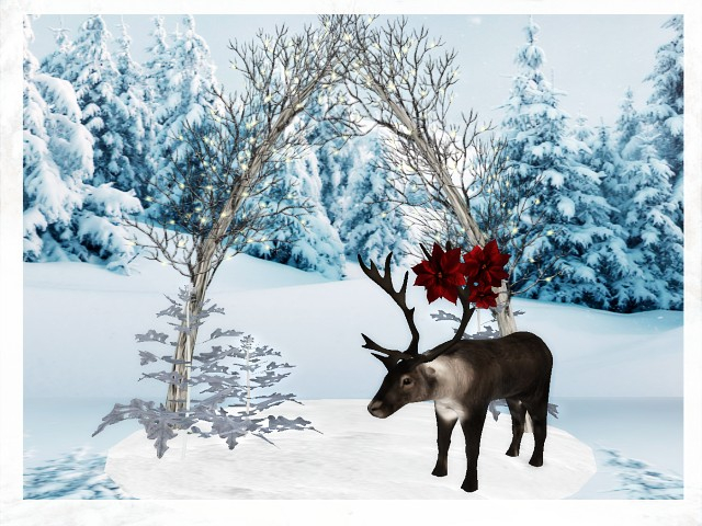 [AE] Garden Store - Winter Reindeer